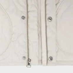 CHERRY Quilted Shell Jacket (Ivory) Ready To Wear 12 CHERRY Quilted Shell Jacket (Ivory) Ready To Wear