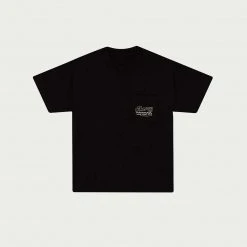 Cherry Diner S/S Pocket Tee (Off Black) Tees & Longsleeves
