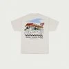 Cherry Diner S/S Pocket Tee (Cream)