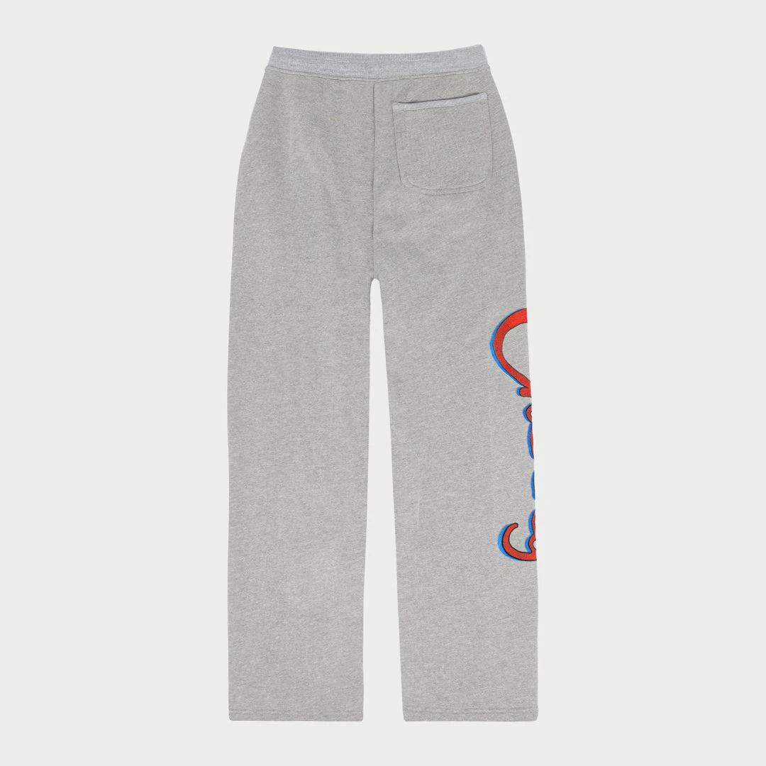 CHERRY Emblem Relaxed Midweight Sweatpants (Heather Grey) 7 CHERRY Emblem Relaxed Midweight Sweatpants (Heather Grey)