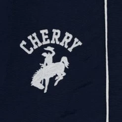CHERRY Western Track Pants (Navy)