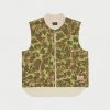 CHERRY Herringbone Duck Camo Vest (Forrest) Ready To Wear