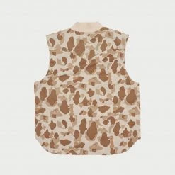 CHERRY Herringbone Duck Camo Vest (Sand)
