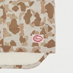 CHERRY Herringbone Duck Camo Vest (Sand)