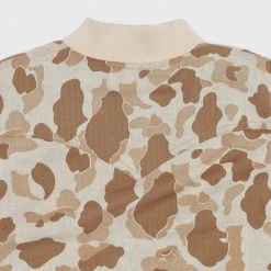 CHERRY Herringbone Duck Camo Vest (Sand)