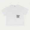 CHERRY Bull Dog Boxy T-Shirt (White) Tees & Longsleeves